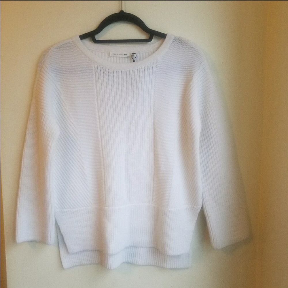 NWOT Rag & Bone Cream White Sweater